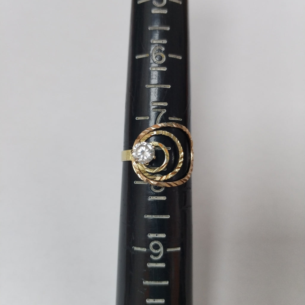 ANILLITO ORO,ORO COMBINADO 10 K 1,50 GRMS (SEMINUEVO)