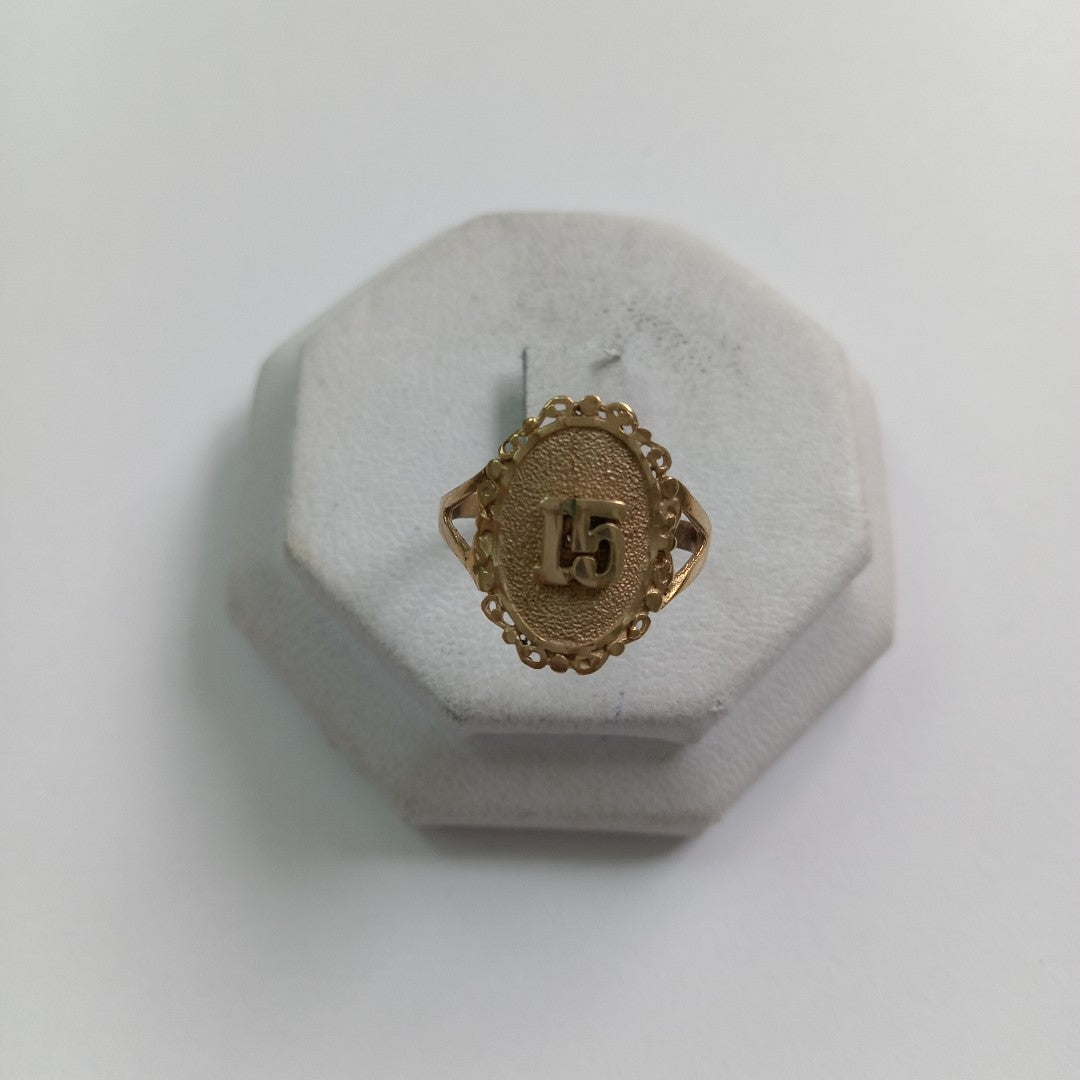 ANILLITO ORO 10 K 1.9 GRMS (SEMINUEVO)