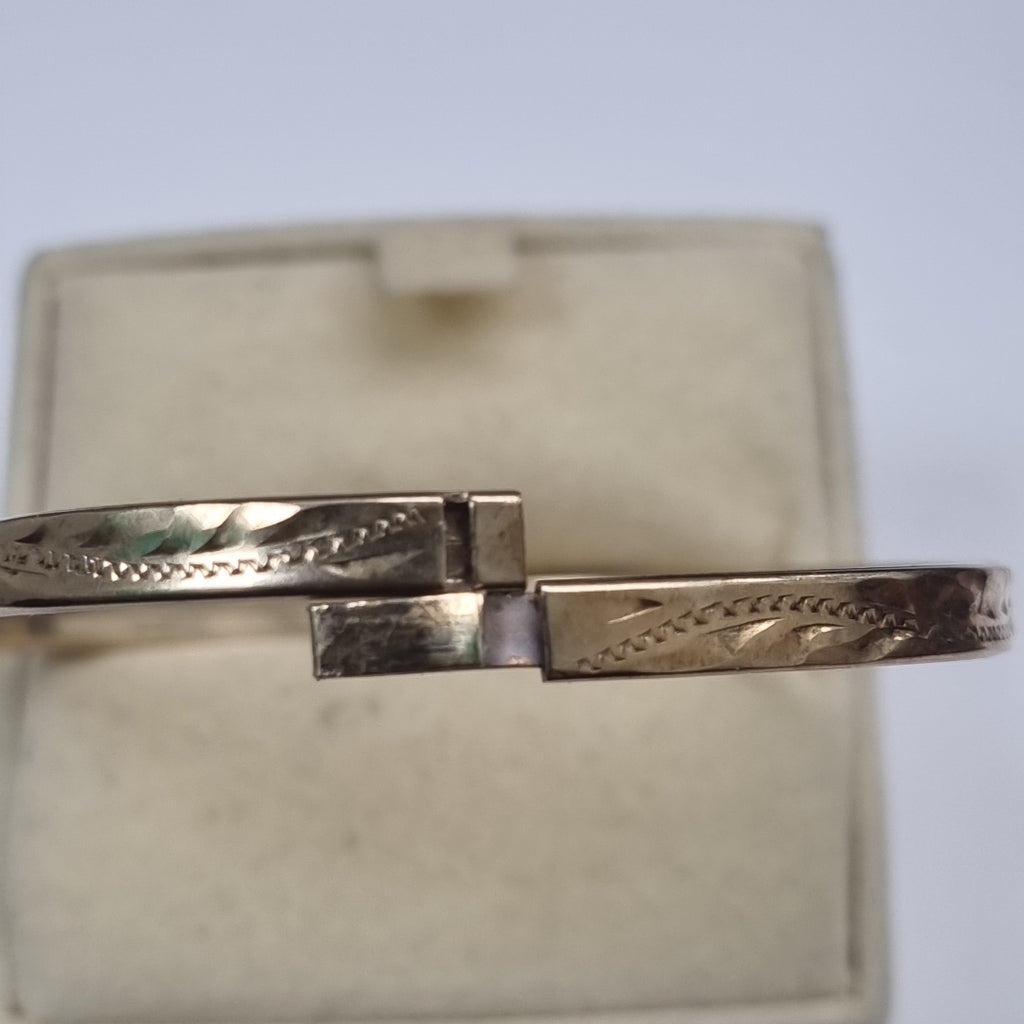 PULSERA RIGIDA ORO 10 K 4.2 GRMS (SEMINUEVO)