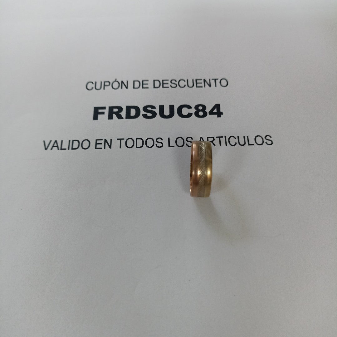 ARGOLLA ORO 10 K 2.1 GRMS (SEMINUEVO)
