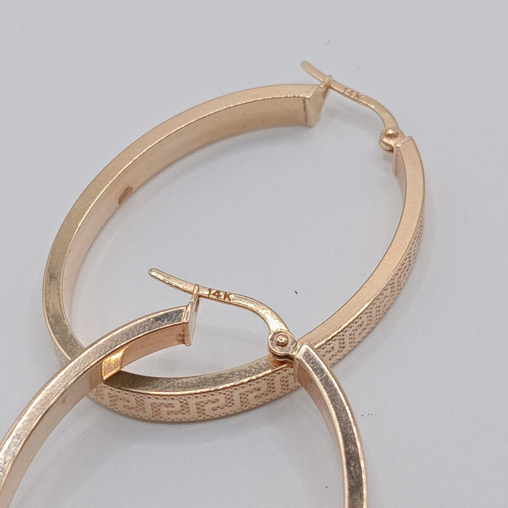ARETES PAR ORO 14 K 3.5 GRMS (SEMINUEVO)