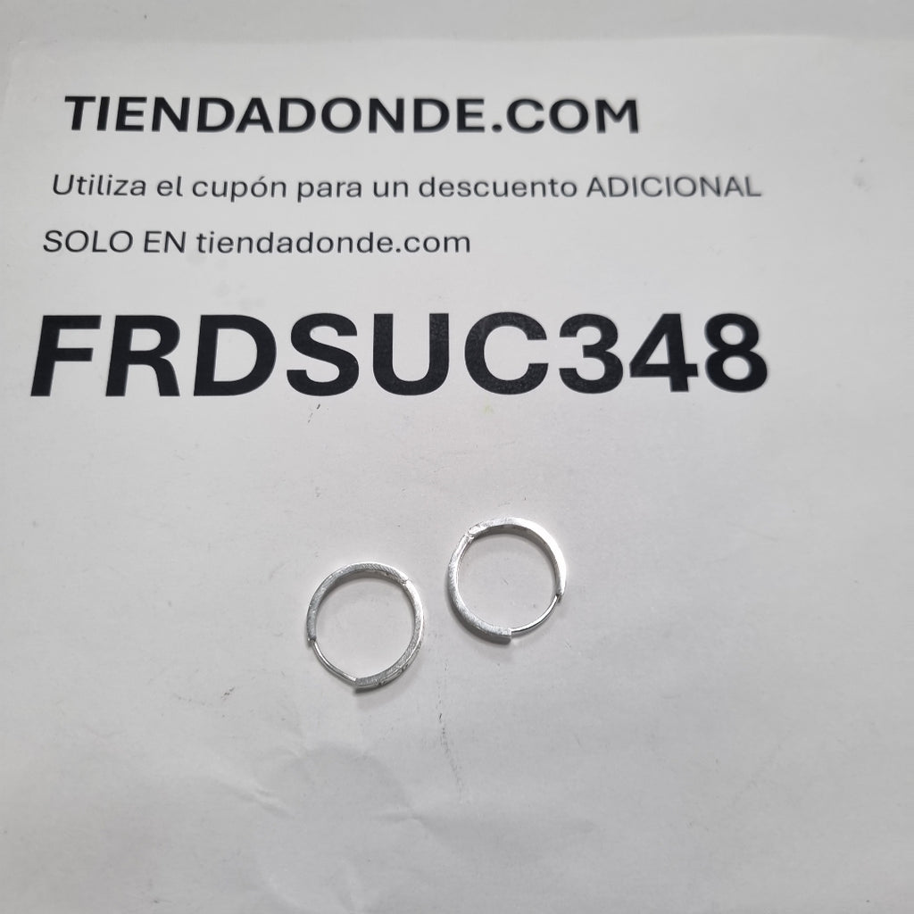 ARETES ARRACADAS FIG TORNILLOS PLATA .925 2.63 GR (NUEVO)