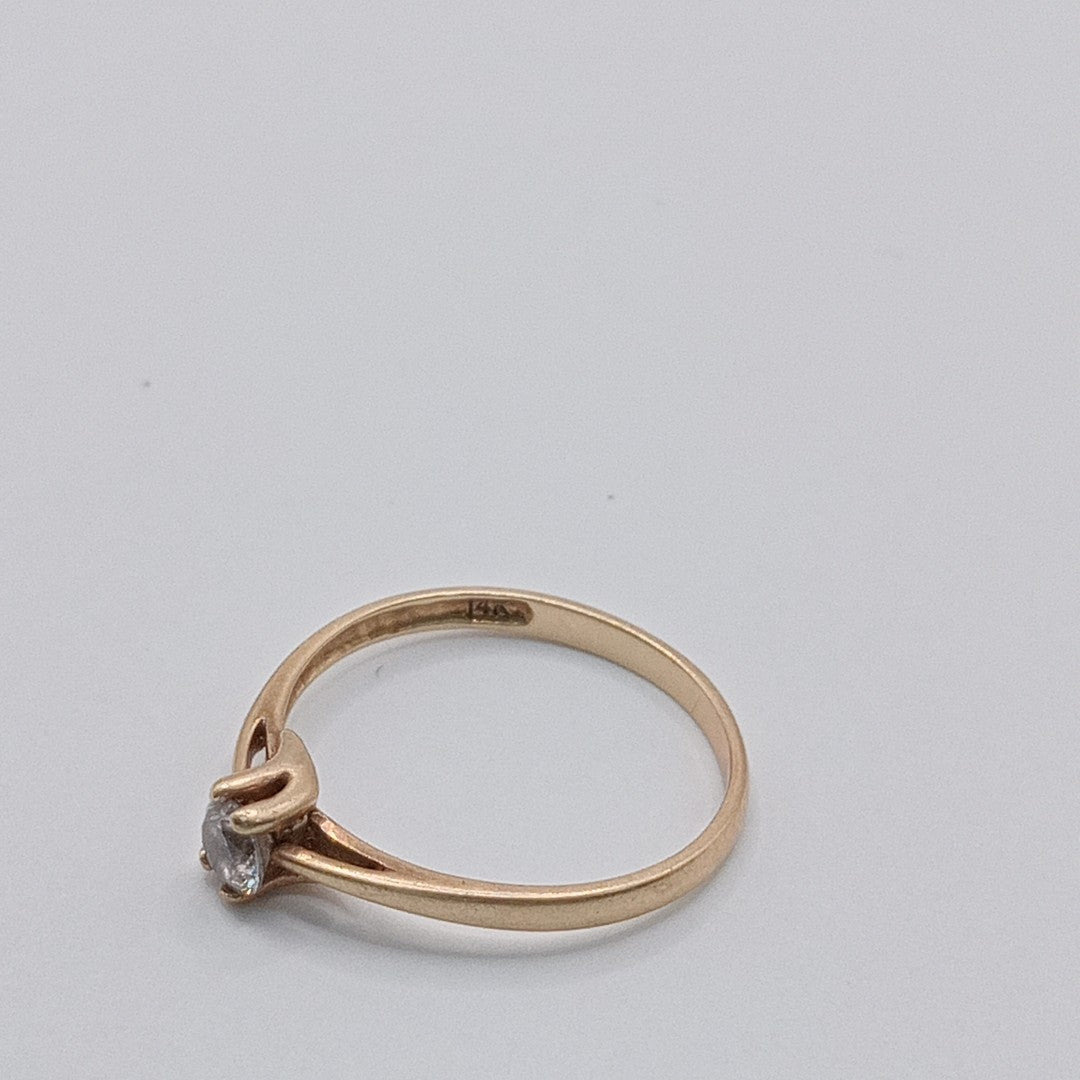 ANILLO ORO 14 K 1,50 GRMS (SEMINUEVO)