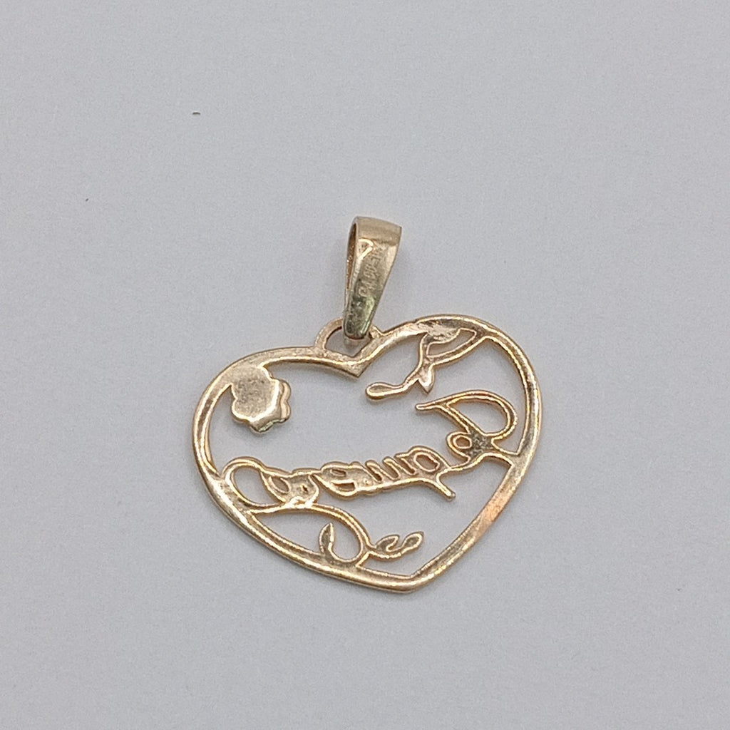 DIJE ORO COMBINADO 10 K 0.6 GRMS (SEMINUEVO)