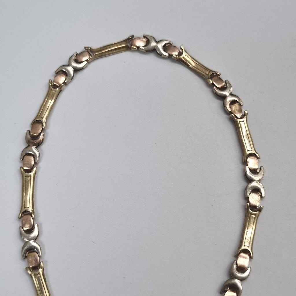 PULSERA ORO,ORO COMBINADO 10 K 5,00 GRMS (SEMINUEVO)
