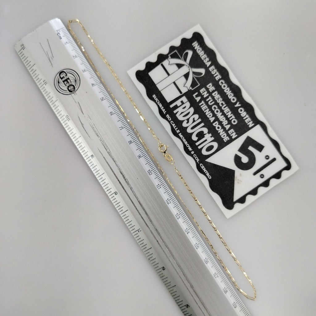 CADENA ORO 14 K 1.3 GRMS (SEMINUEVO)