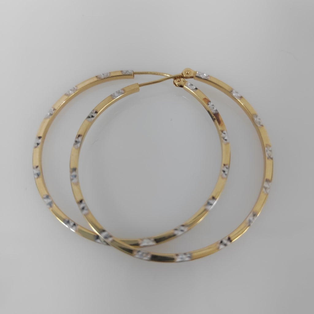 ARRACADAS PAR ORO 14 K 3 GRMS (SEMINUEVO)