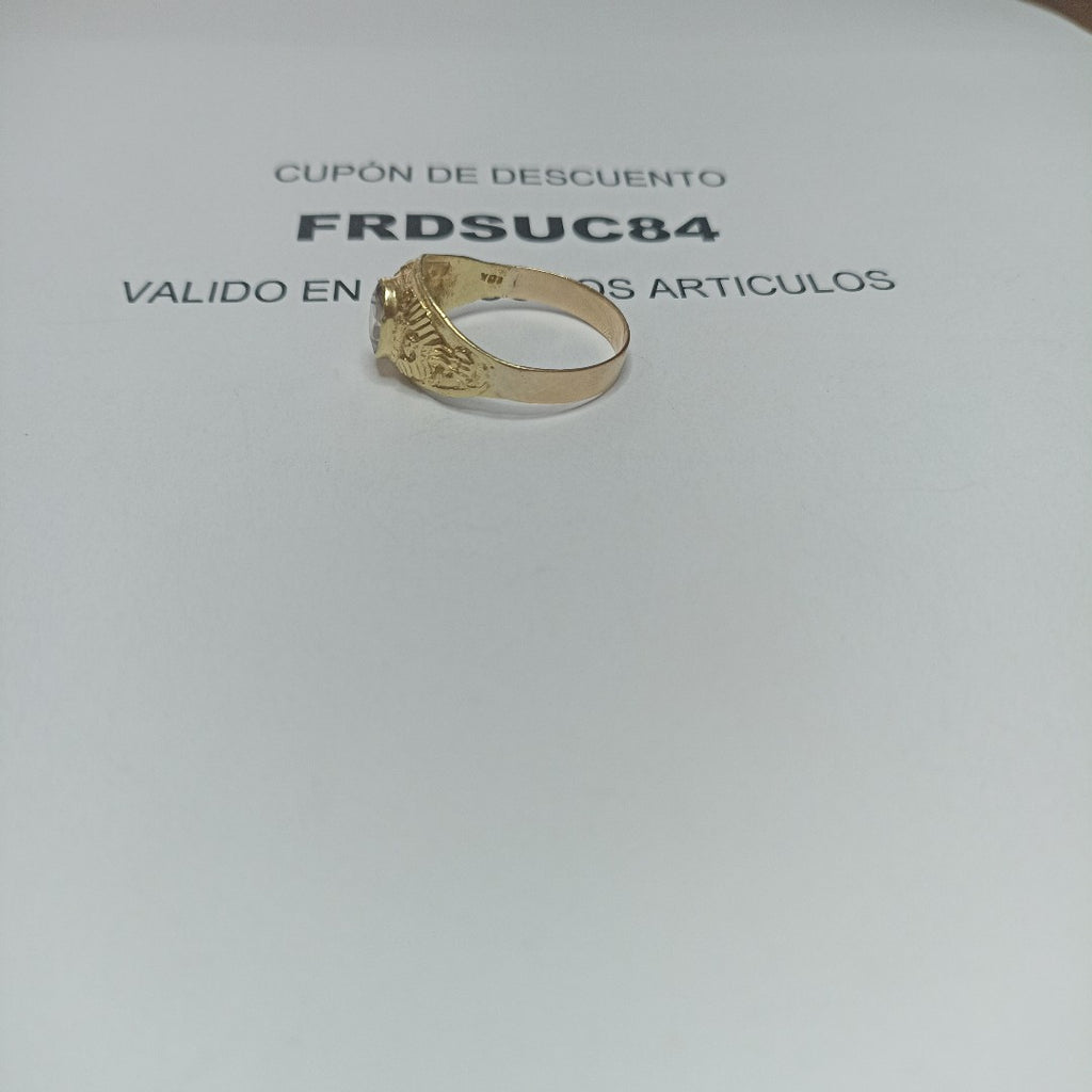 ANILLO ORO 8 K 2.6 GRMS (SEMINUEVO)