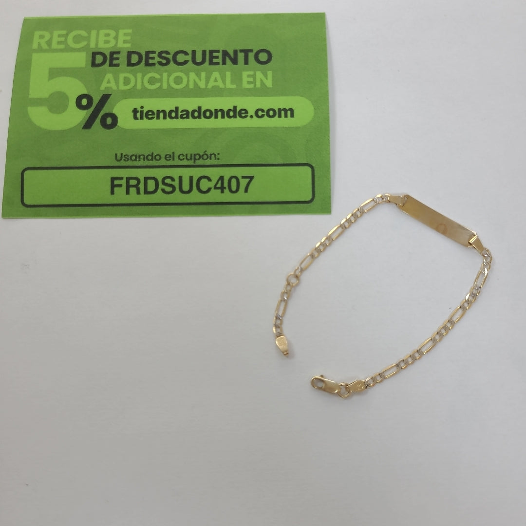 ESCLAVA ORO 10 K 2.6 GRMS (SEMINUEVO)