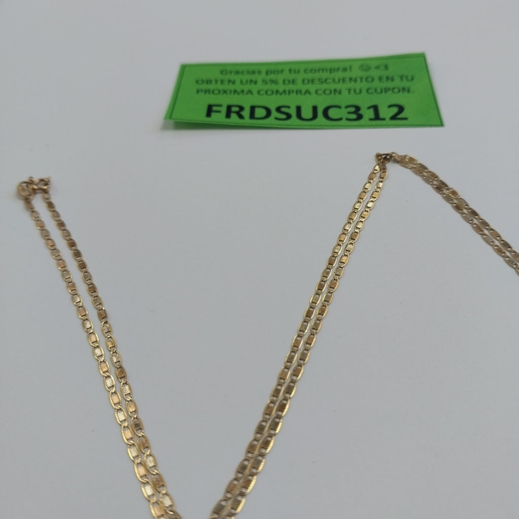 CADENA ORO 10 K 1.9 GRMS (SEMINUEVO)
