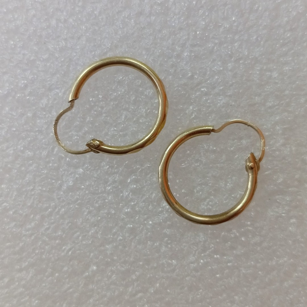 ARETES PAR ORO 10 K 1.1 GRMS (SEMINUEVO)