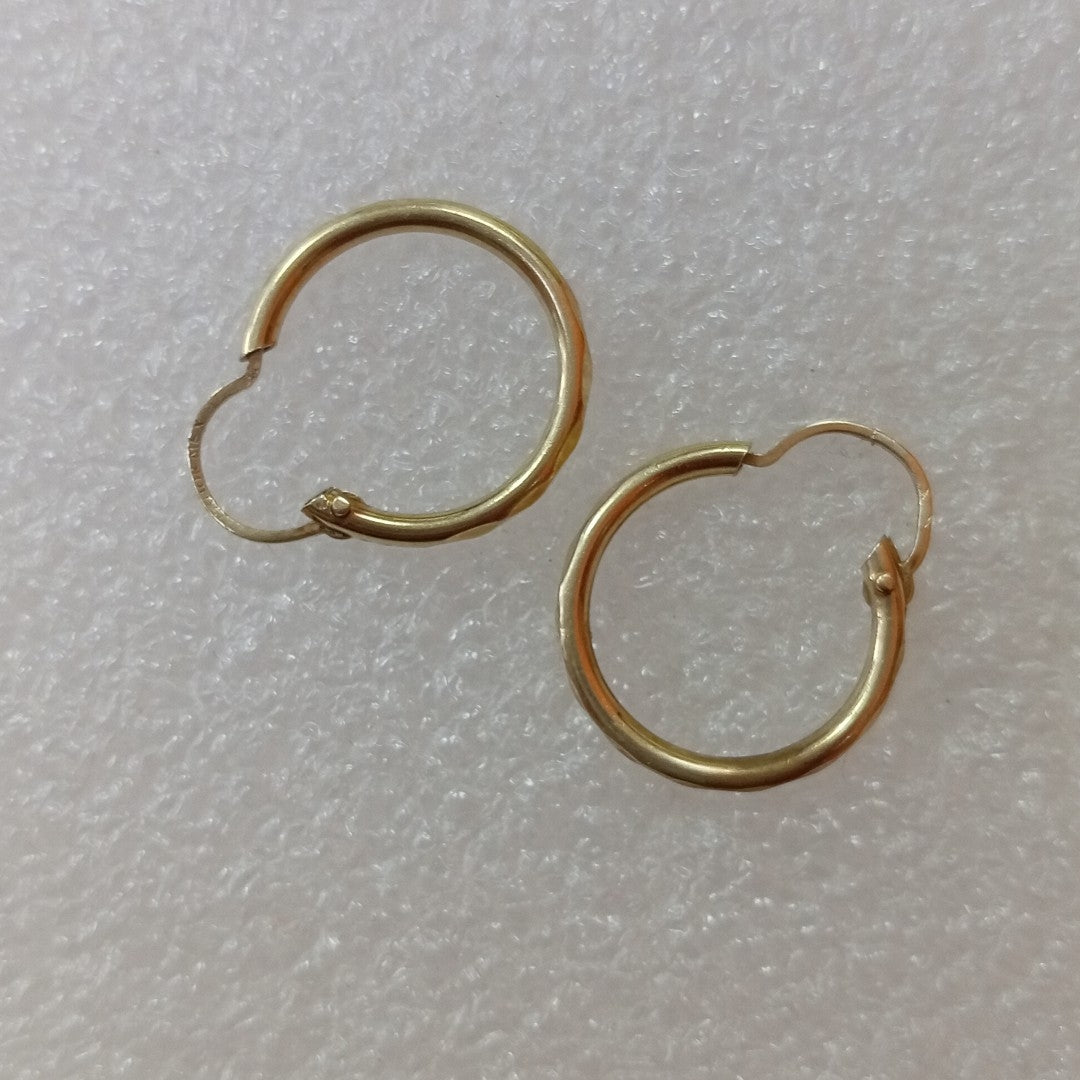 ARETES PAR ORO 10 K 1.1 GRMS (SEMINUEVO)