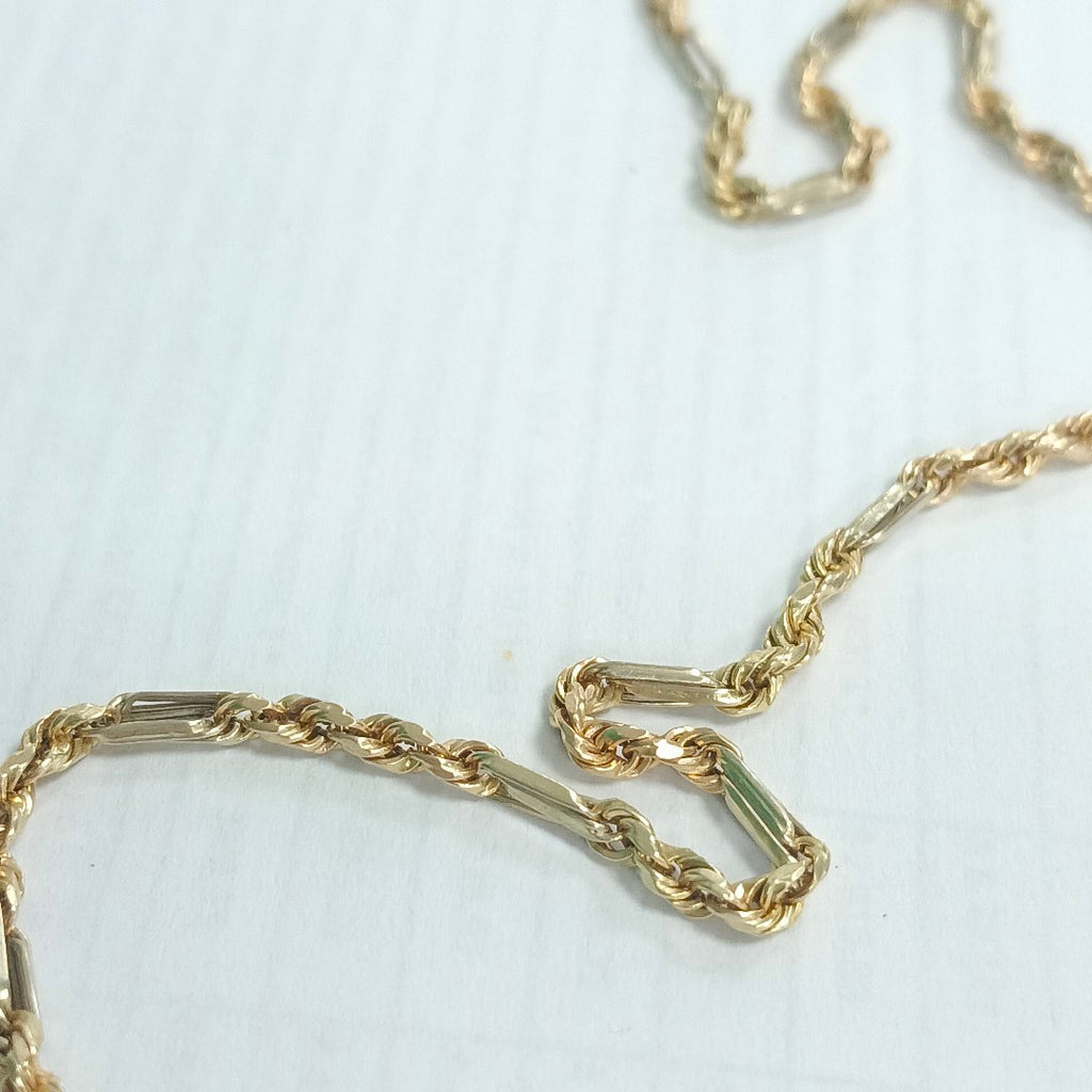 CADENA ORO 14 K 4.7 GRMS (SEMINUEVO)