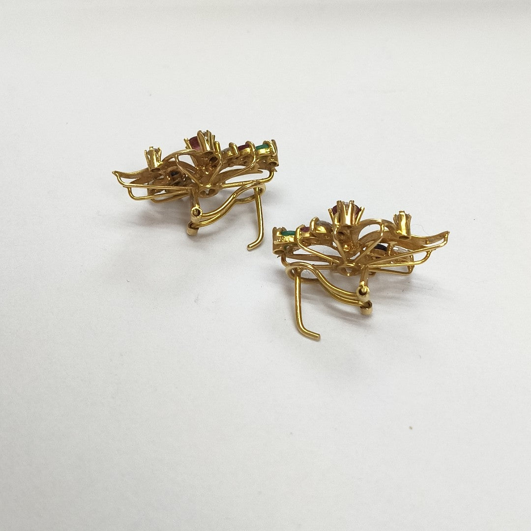 ARETES PAR ORO 14 K 5,80 GRMS (SEMINUEVO)