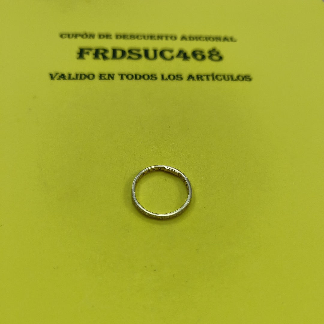 ARGOLLA ORO 14 K 1.3 GRMS (SEMINUEVO)