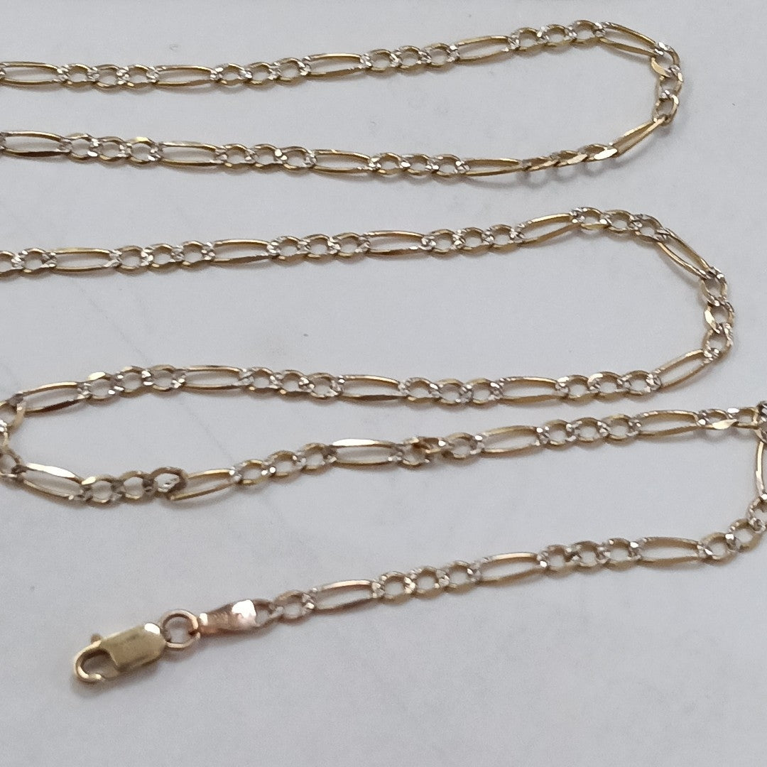 CADENA ORO, RODIADO 10 K 3.7 GRMS (SEMINUEVO)