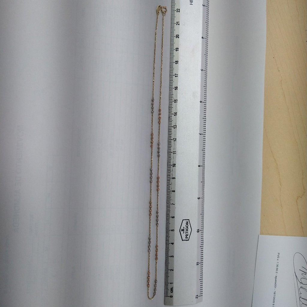 GARGANTILLA ORO 14 K 2.3 GRMS (SEMINUEVO)