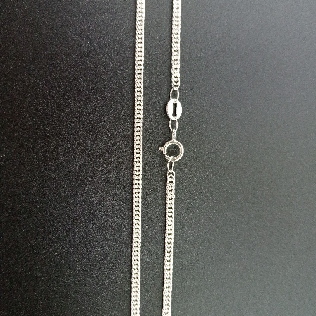 CADENA BARBADA PLATA .925 60 CM 5.02 GR (NUEVO)