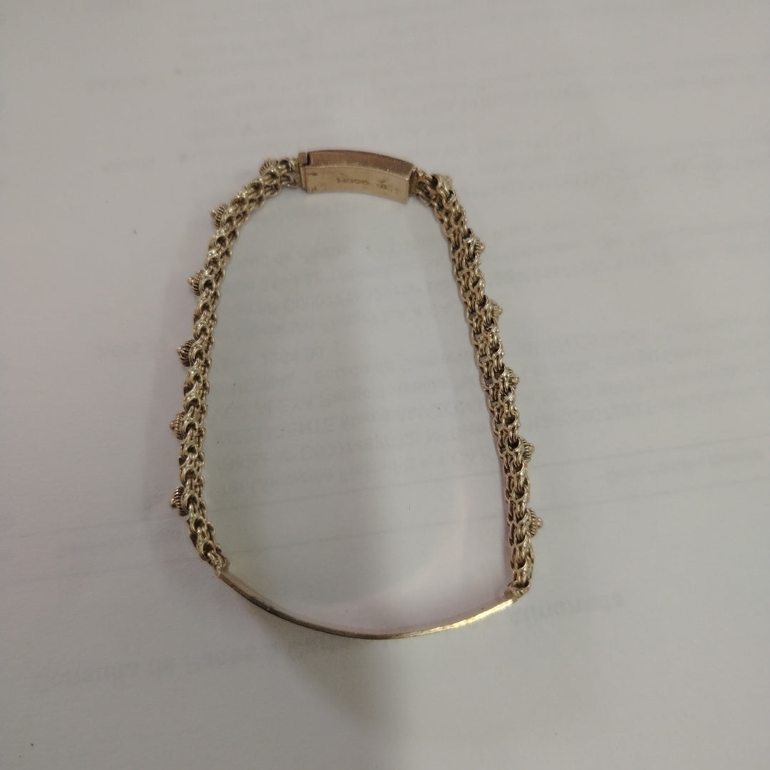PULSERA ORO 8 K 15.5 GRMS (SEMINUEVO)