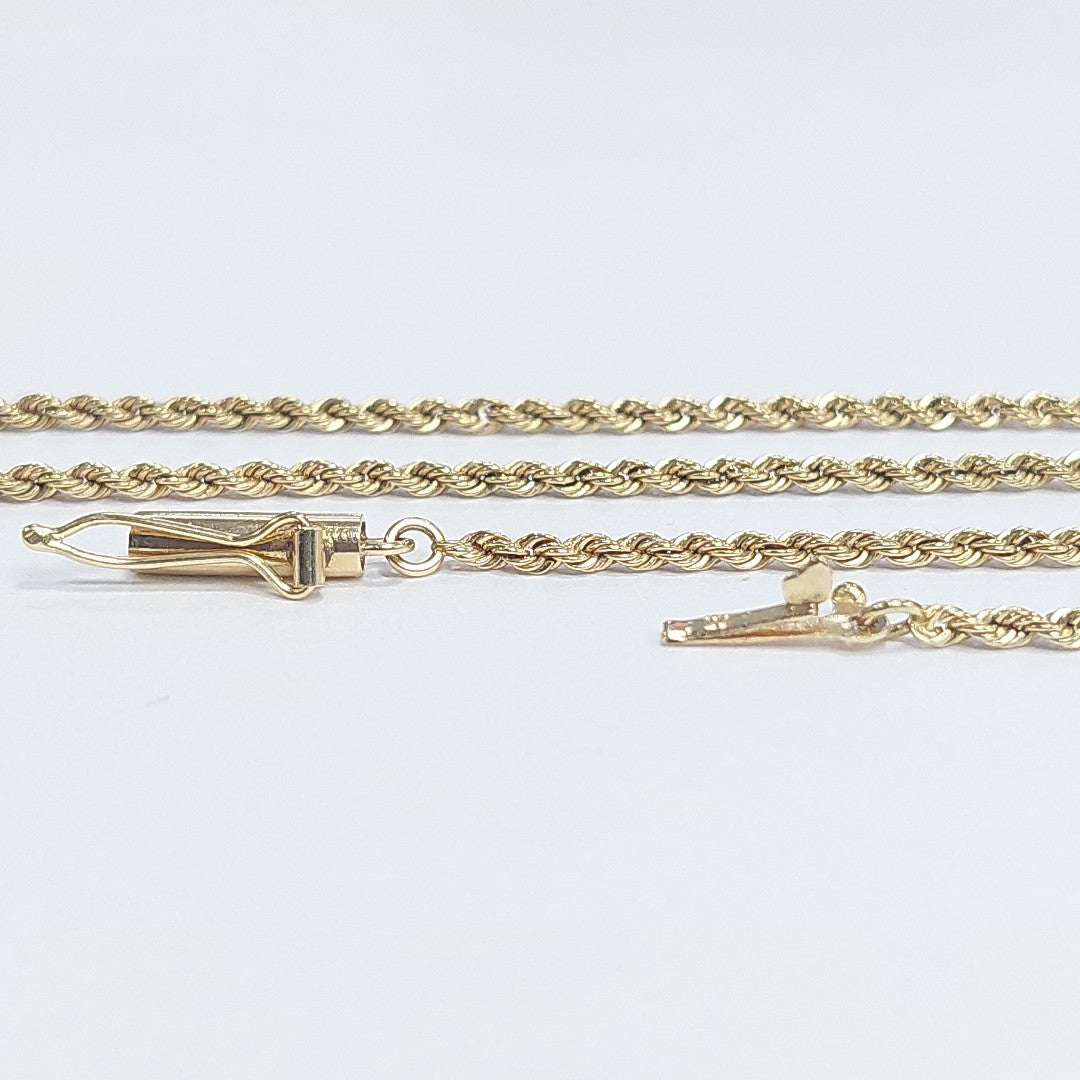 CADENA ORO 14 K 6.8 GRMS (SEMINUEVO)