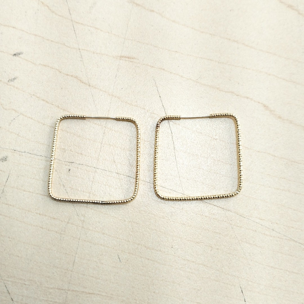 ARRACADAS PAR ORO 14 K 1,60 GRMS (SEMINUEVO)