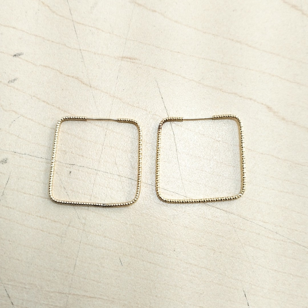 ARRACADAS PAR ORO 14 K 1,60 GRMS (SEMINUEVO)