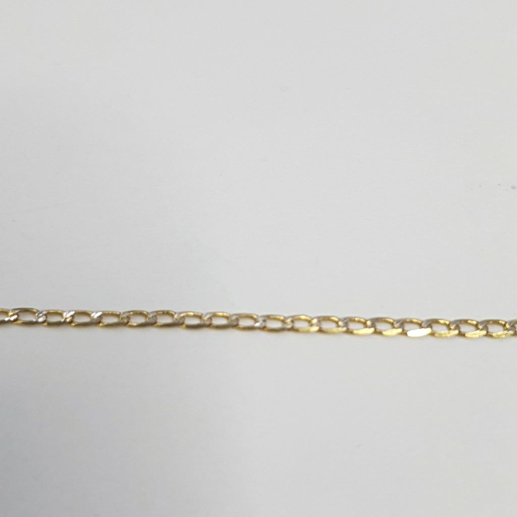 CADENA ORO, RODIADO 14 K 1.3 GRMS (SEMINUEVO)