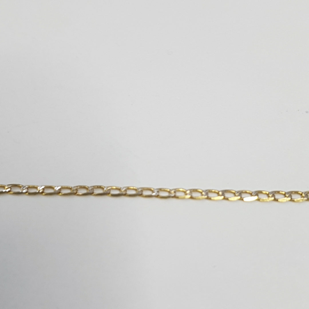 CADENA ORO, RODIADO 14 K 1.3 GRMS (SEMINUEVO)