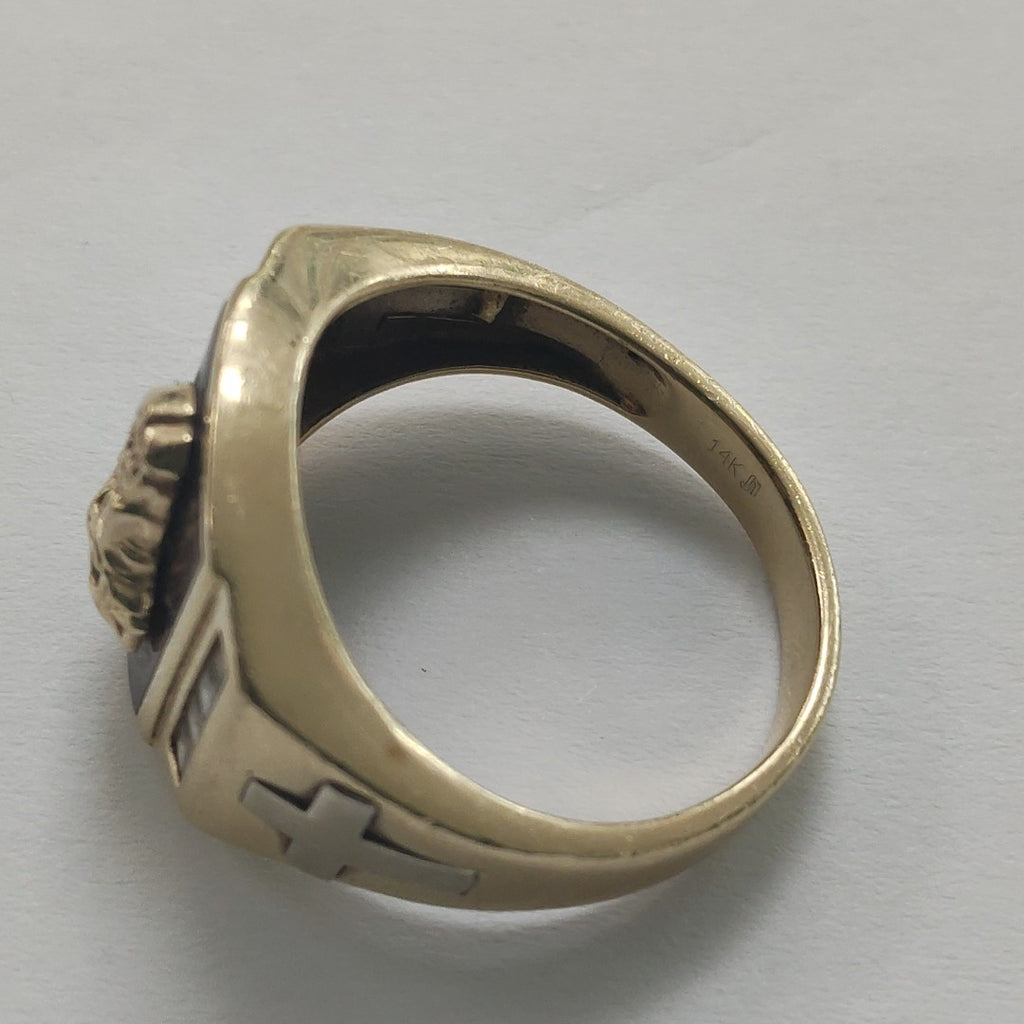ANILLO ORO 14 K 7,70 GRMS (SEMINUEVO)