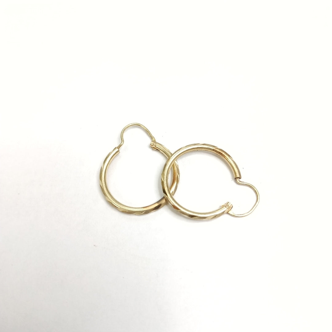 ARRACADAS PAR ORO 10 K 0,90 GRMS (SEMINUEVO)