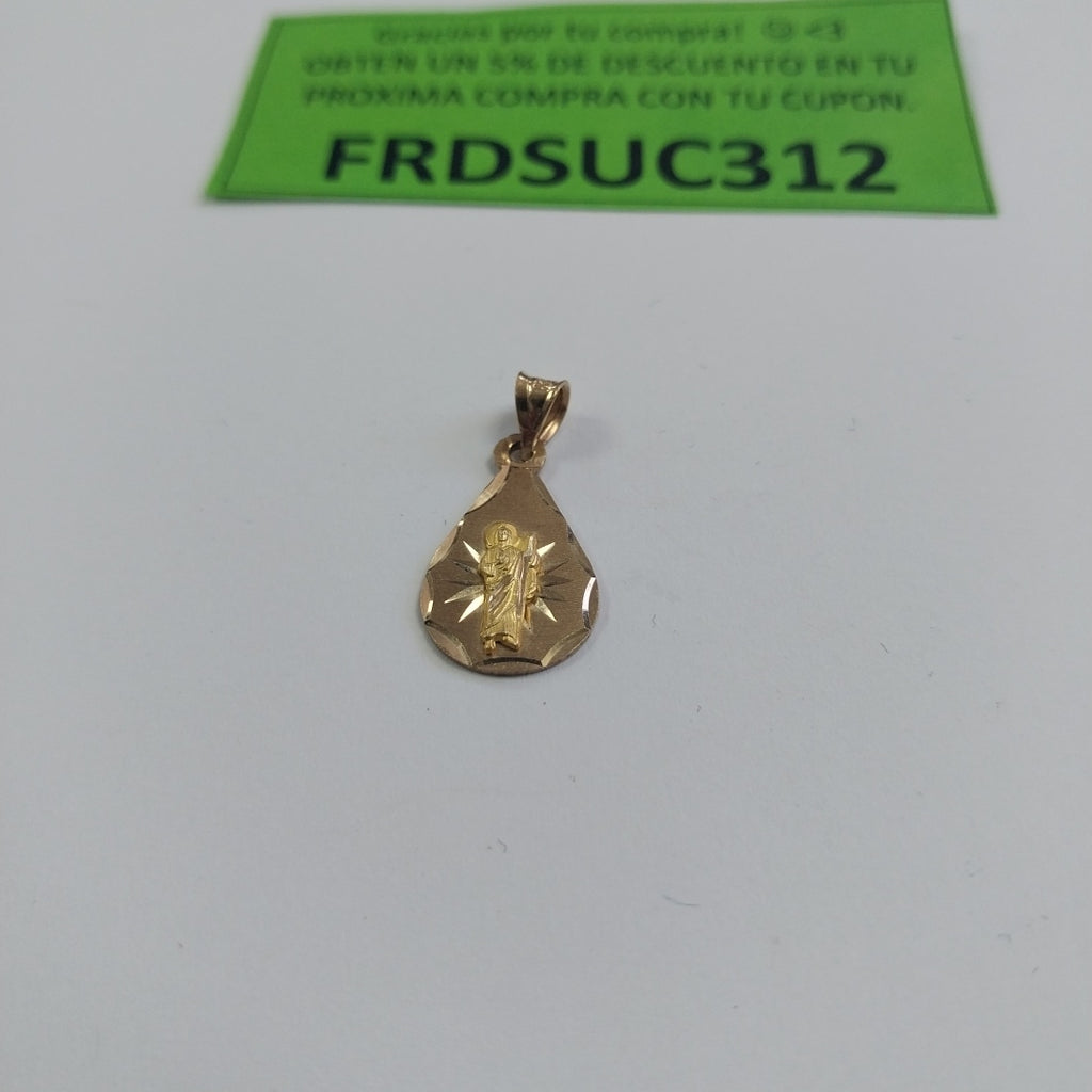 MEDALLA PERSONAL ORO 10 K 1.2 GRMS (SEMINUEVO)