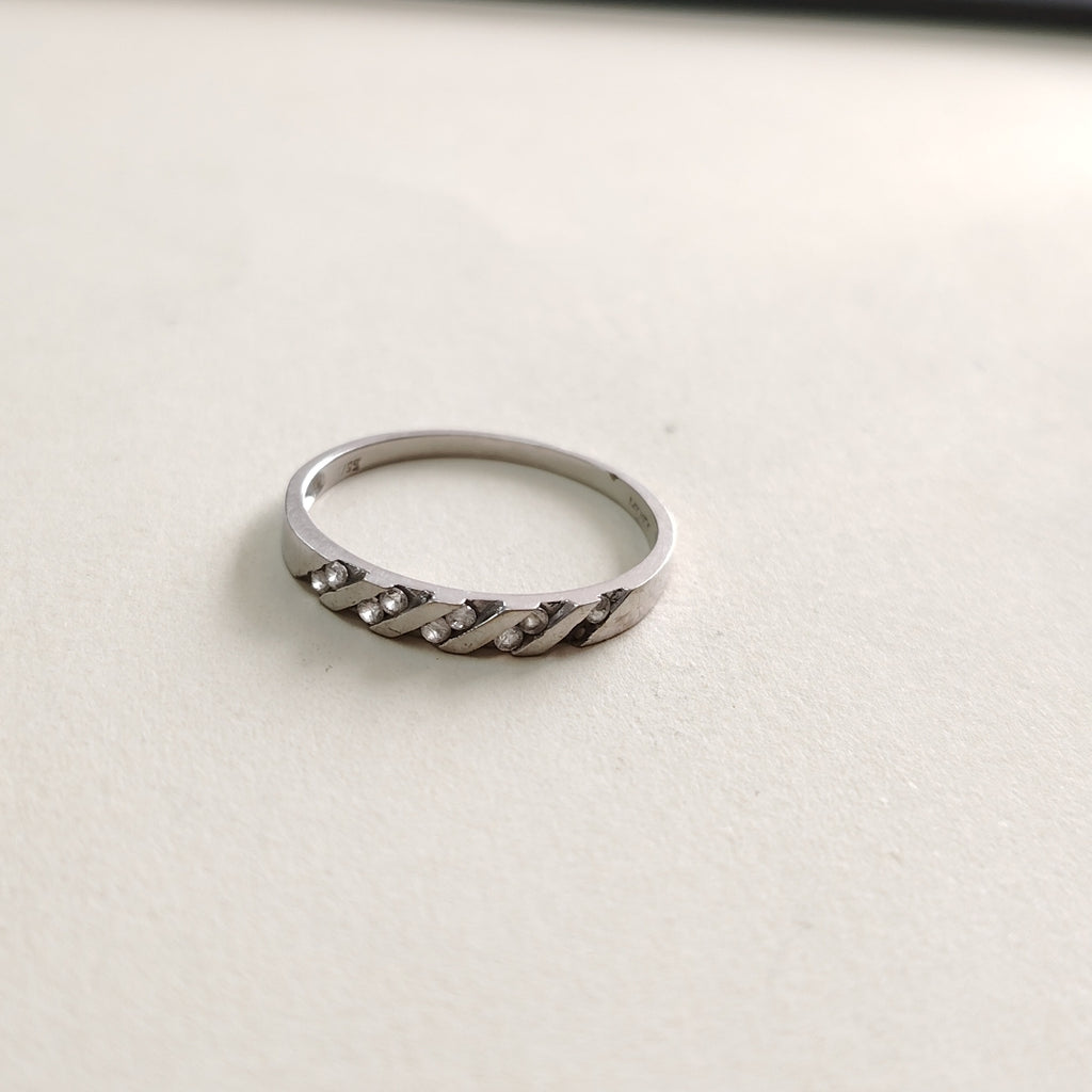 ANILLITO ORO BLANCO 14 K 1,70 GRMS (SEMINUEVO)