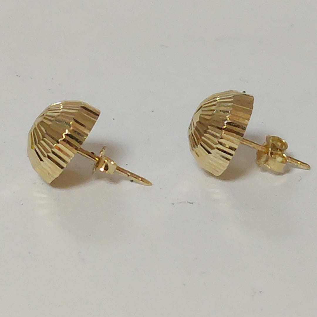 BROQUELES PAR ORO 14 K 1 GRMS (SEMINUEVO)