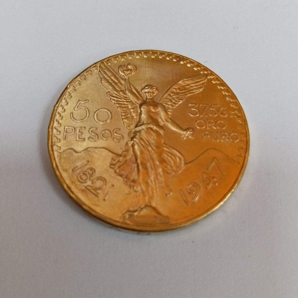 K1 41,60 GRMS 21 K IDENTIFICACIÓN MONEDA NOMINATIVA MONEDAS PESOS 50 PESOS (SEMINUEVO)