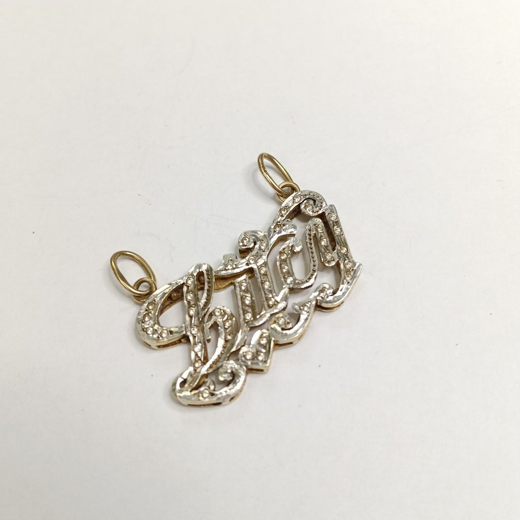 DIJE ORO,RODIADO 14 K 8,80 GRMS (SEMINUEVO)