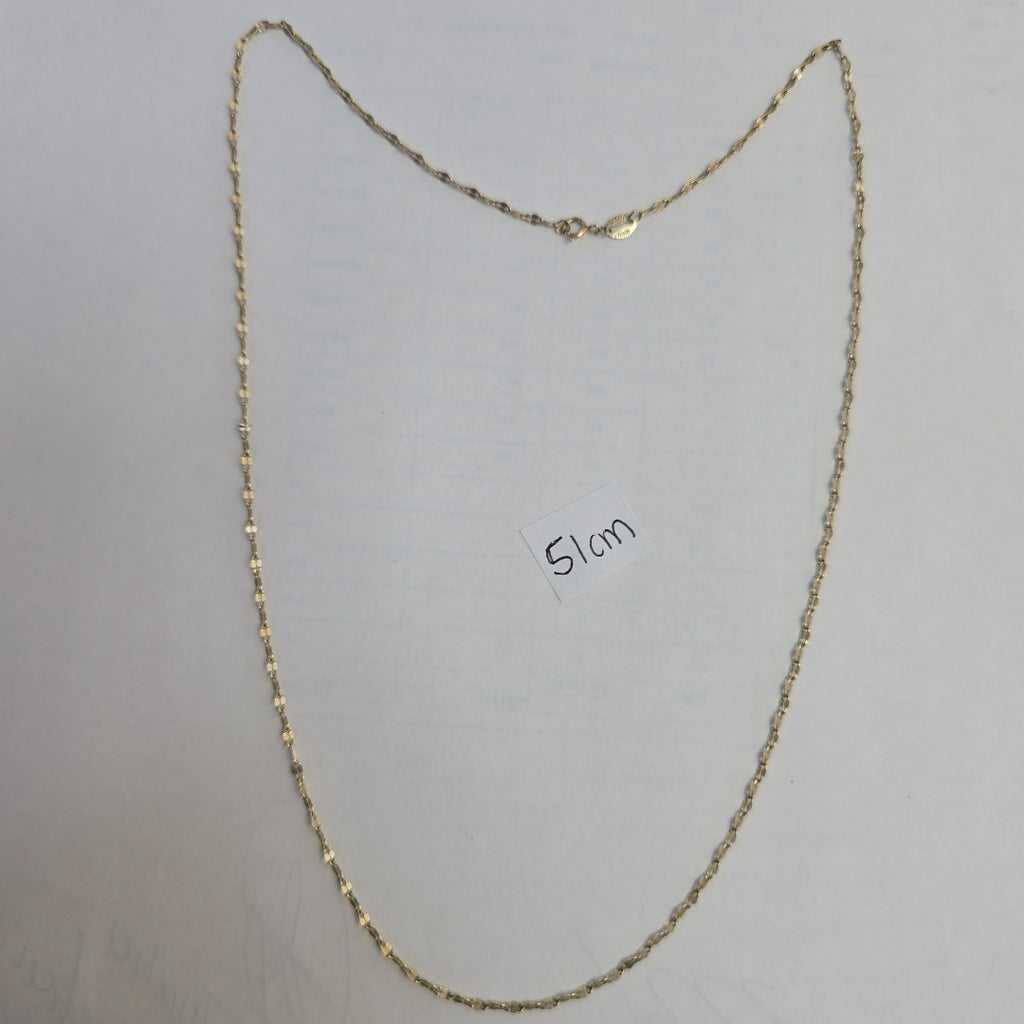 CADENA ORO 10 K 1.8 GRMS (SEMINUEVO)