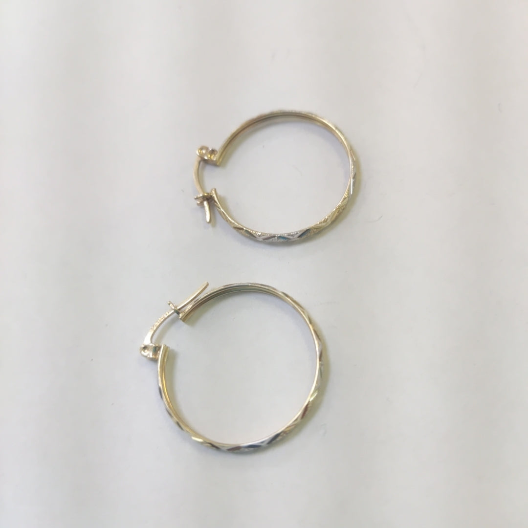 ARRACADAS PAR ORO 14 K 1.7 GRMS (SEMINUEVO)