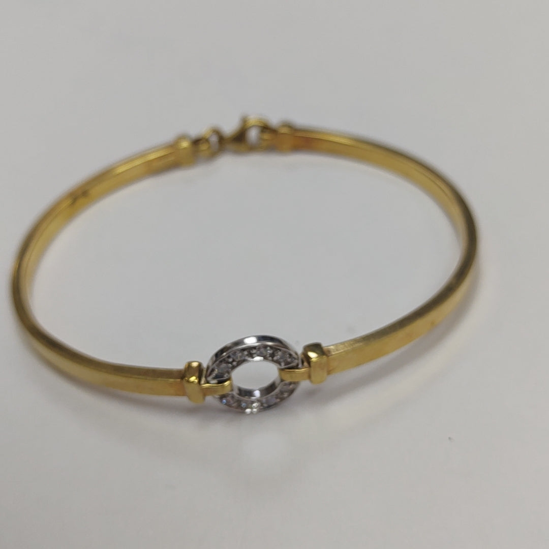 BRAZALETE ORO 14 K 6.8 GRMS (SEMINUEVO)