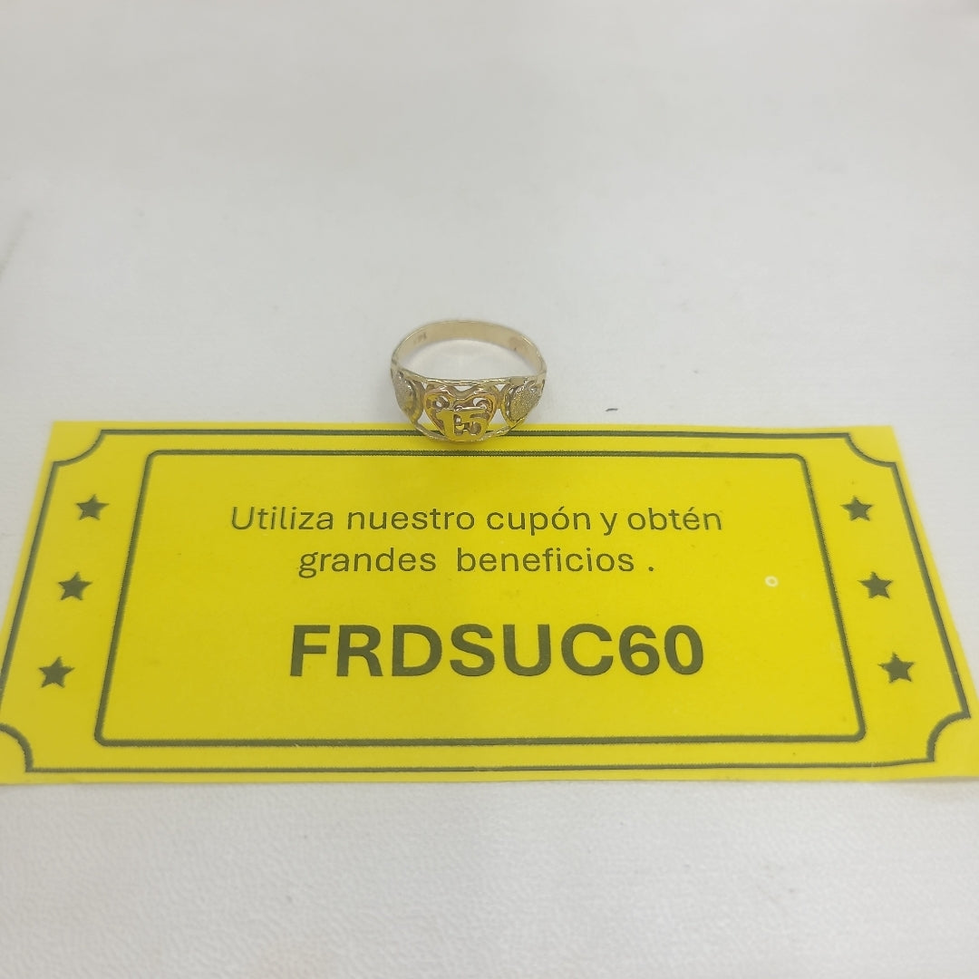 ANILLITO ORO 14 K 2 GRMS (SEMINUEVO)