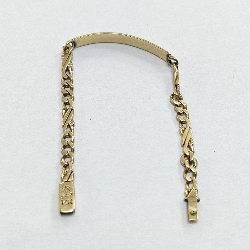 ESCLAVA ORO 14 K 4.5 GRMS (SEMINUEVO)