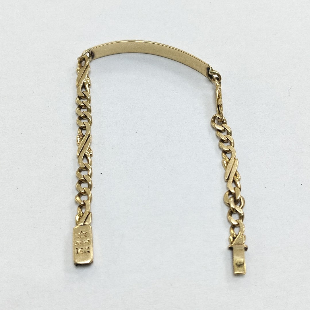 ESCLAVA ORO 14 K 4.5 GRMS (SEMINUEVO)