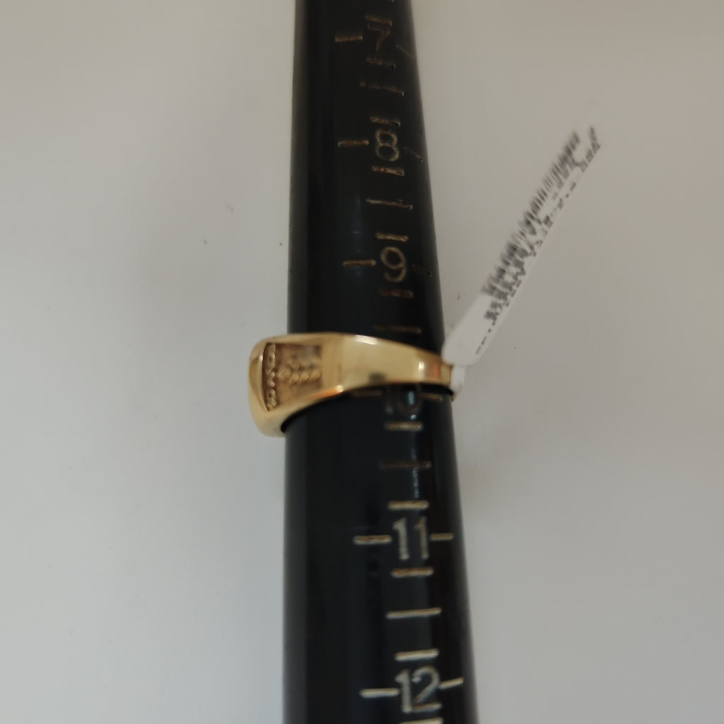ANILLO CONMEMORATIVO ORO 14 K 10.2 GRMS (SEMINUEVO)