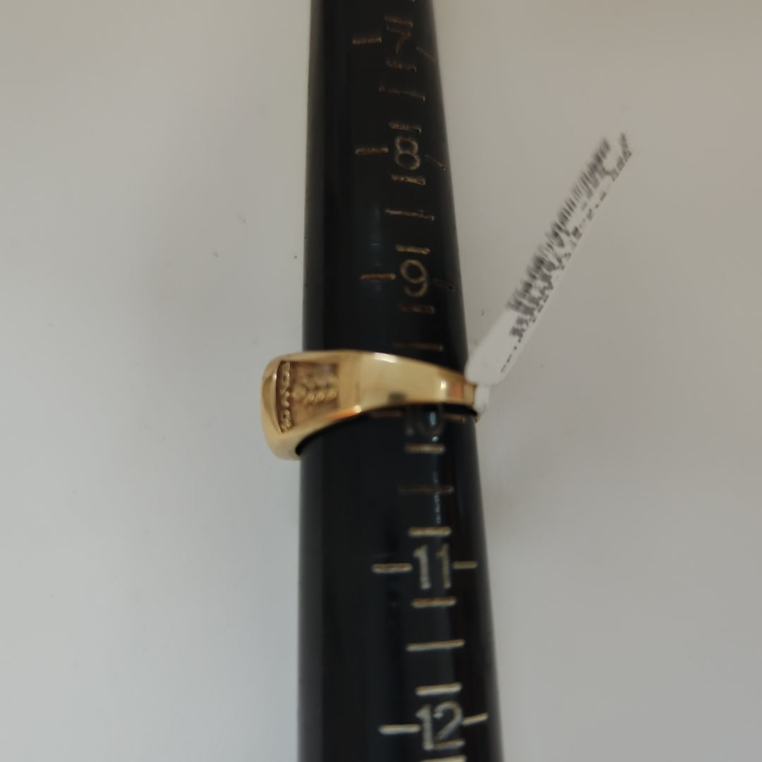 ANILLO CONMEMORATIVO ORO 14 K 10.2 GRMS (SEMINUEVO)
