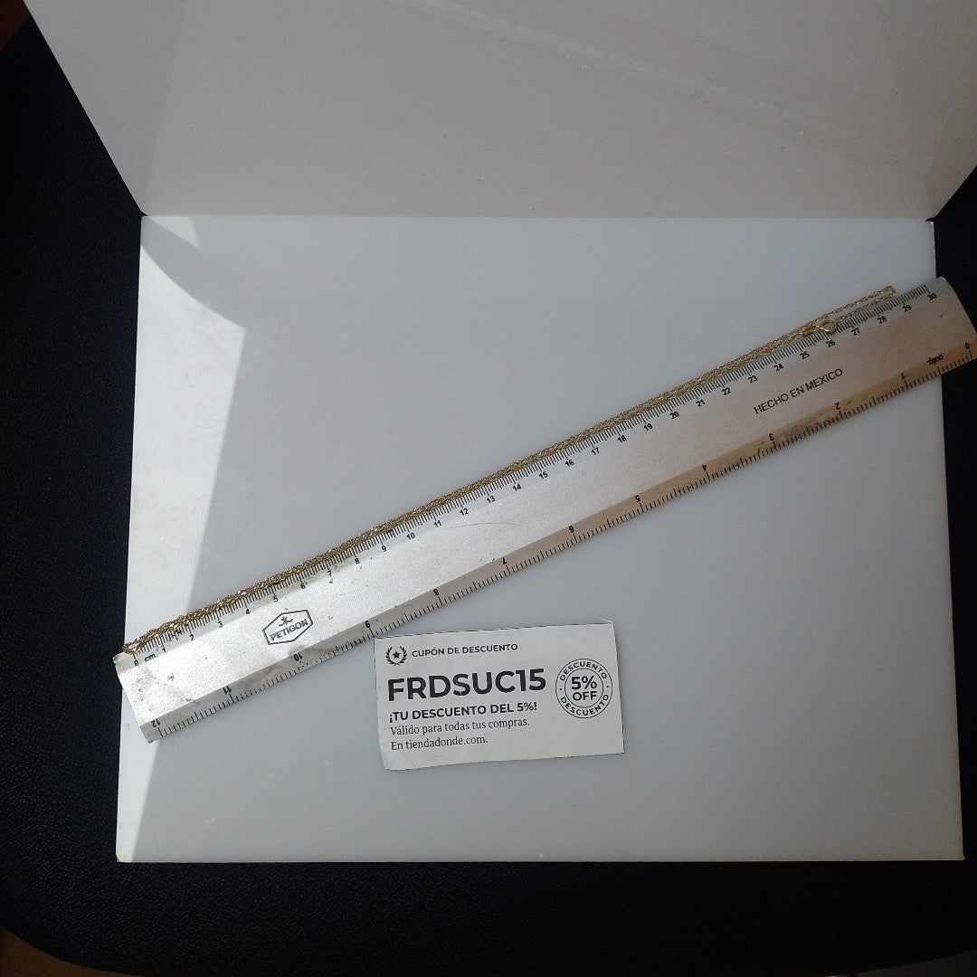 CADENA ORO 12 K 2.7 GRMS (SEMINUEVO)