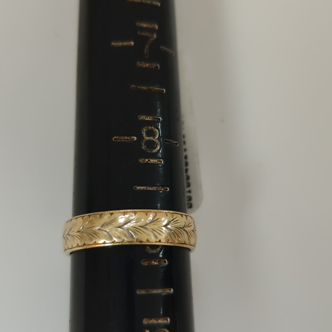 ANILLO ORO 14 K 4.3 GRMS (SEMINUEVO)