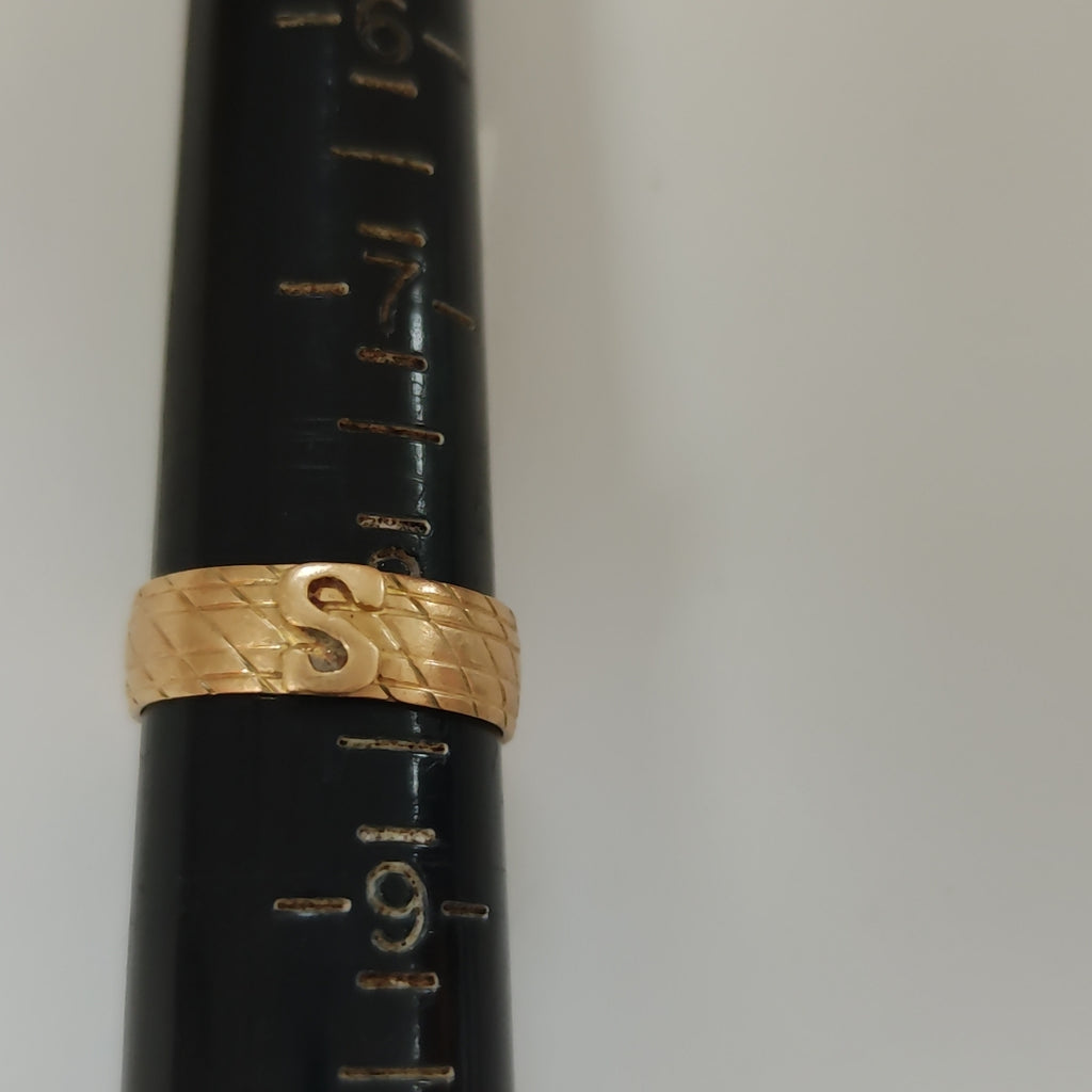 ANILLO ORO 14 K 3.1 GRMS (SEMINUEVO)