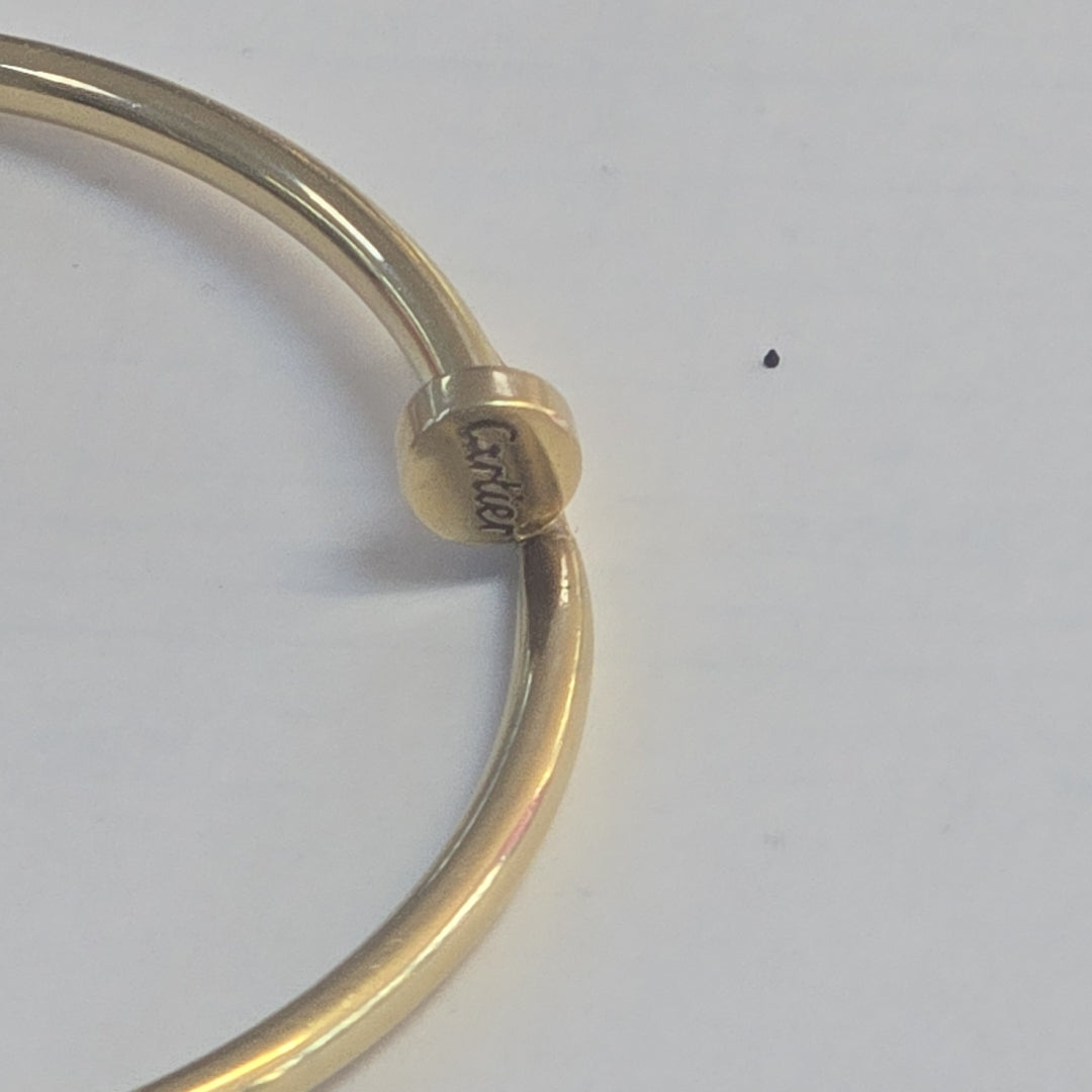 PULSERA RIGIDA ORO 14 K 8.8 GRMS (SEMINUEVO)