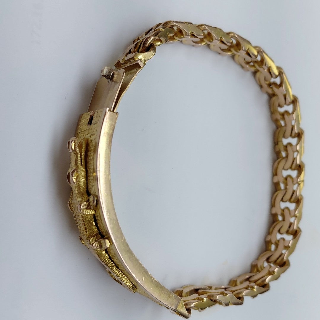 ESCLAVA ORO 14 K 54.7 GRMS (SEMINUEVO)