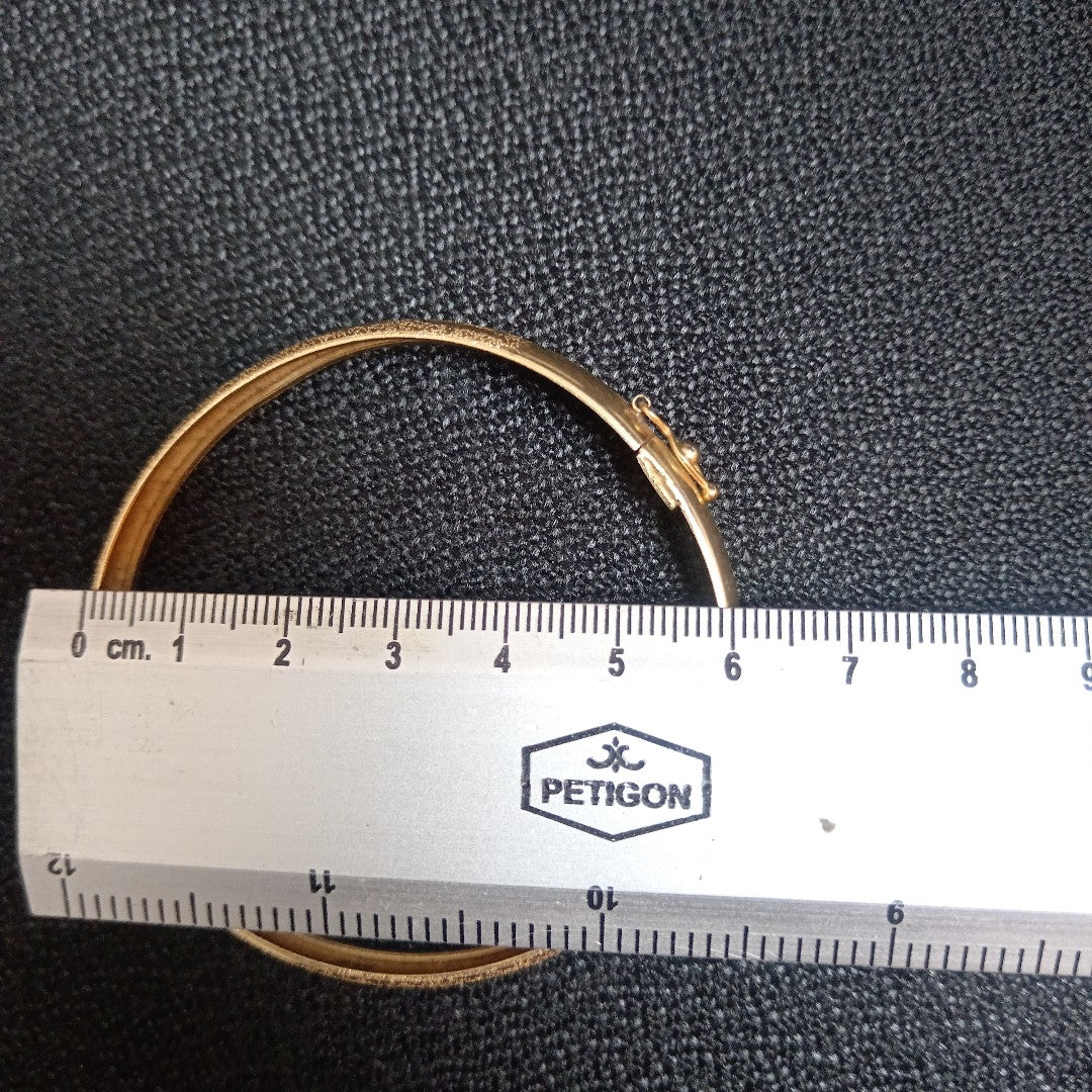 PULSERA RIGIDA ORO 14 K 7 GRMS (SEMINUEVO)
