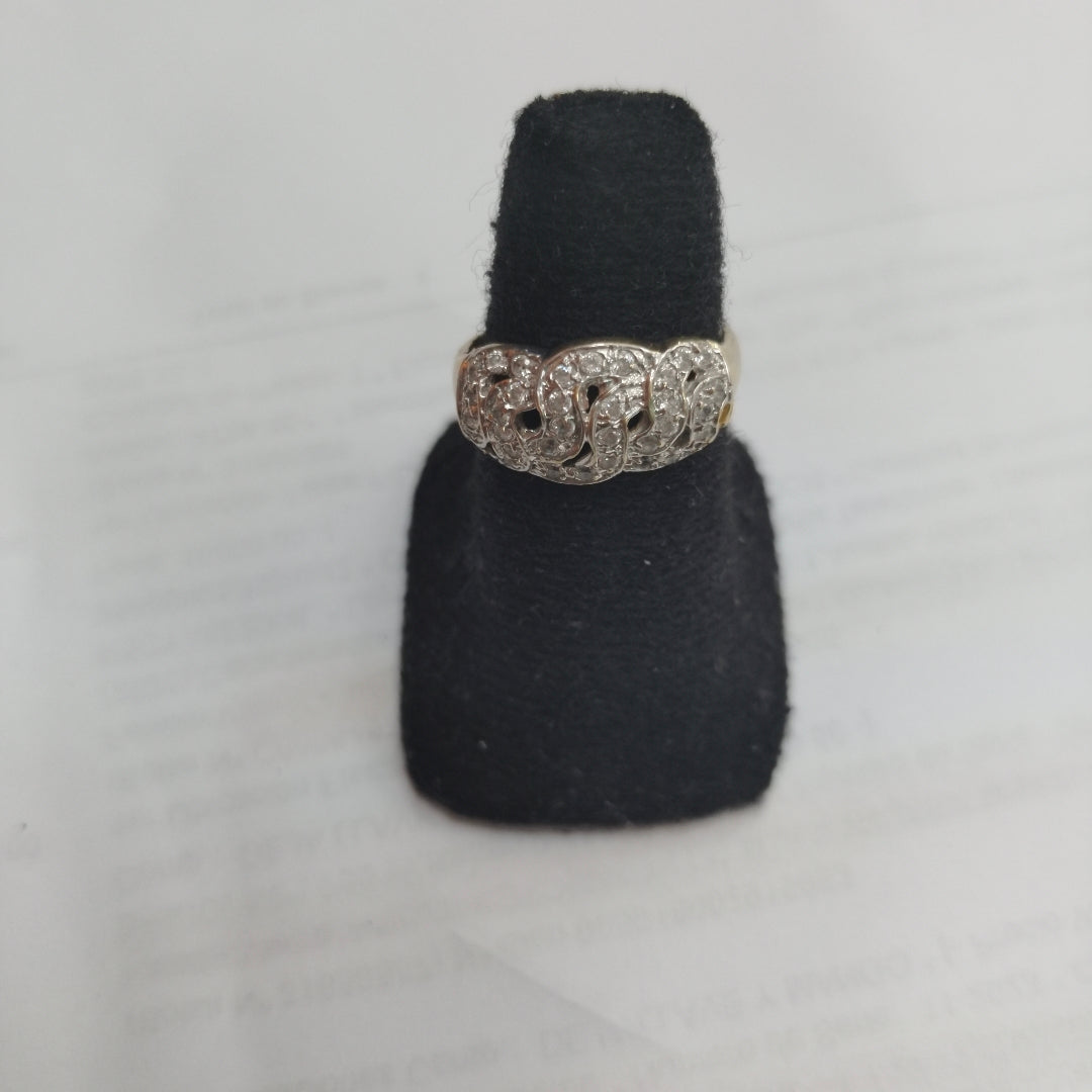 ANILLO ORO 14 K 3.4 GRMS (SEMINUEVO)